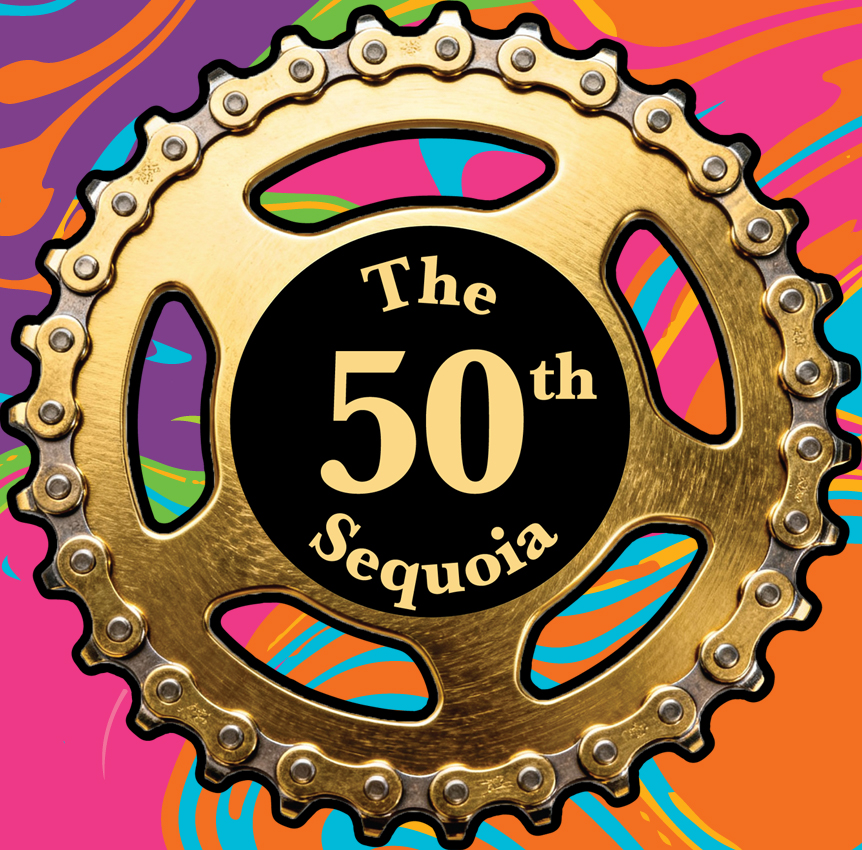 2026 Sequoia logo on swirls